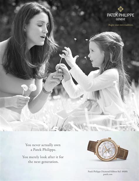 advertising patek philippe|Patek Philippe slogan.